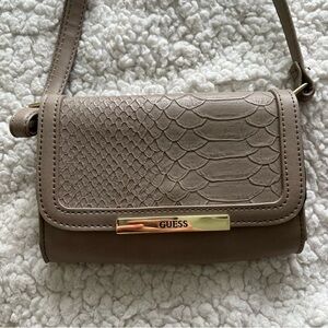 GUESS Taupe Crossbody Bag